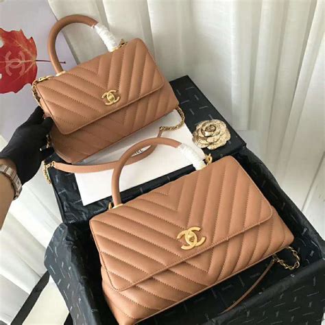 chanel top handle bag beige|25cm Chanel flap bag.